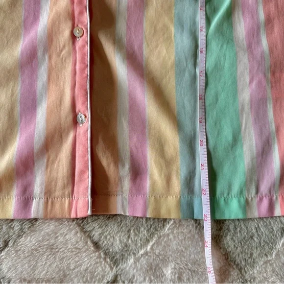 🌸Striped Pastel Pajama Set - Picture 8 of 11